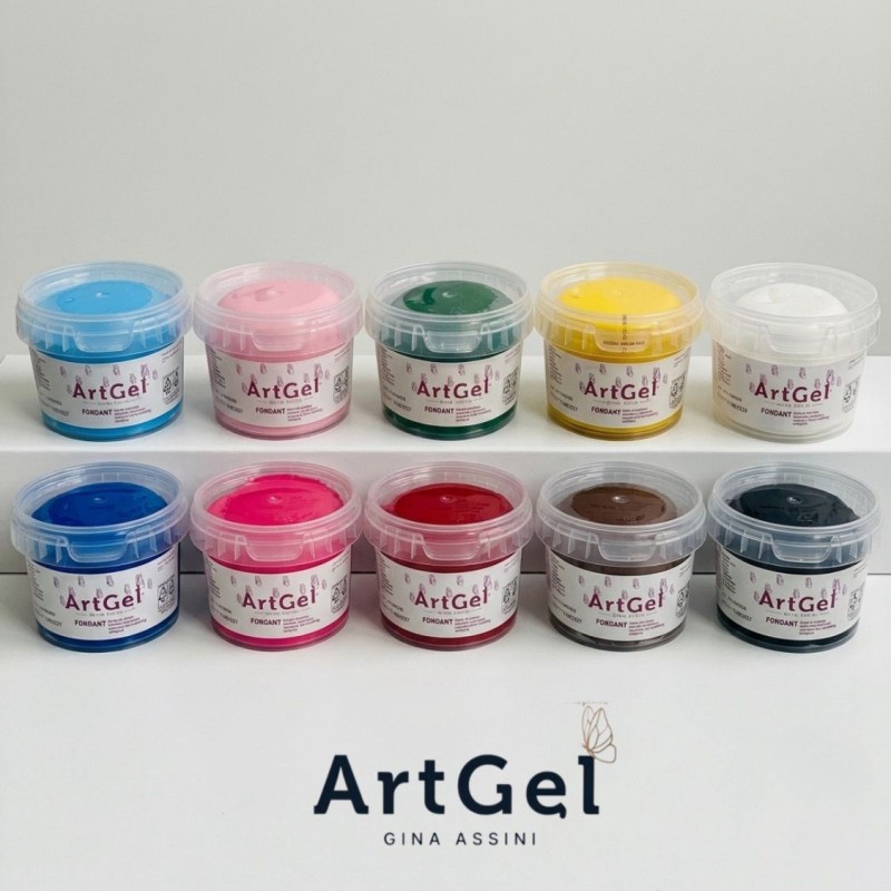 Kit 10 Colori ArtGel Fondant