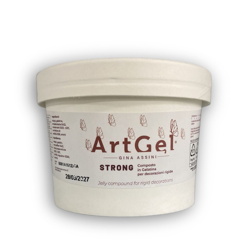 Strong | Gelatina per decori rigidi 200 Gr